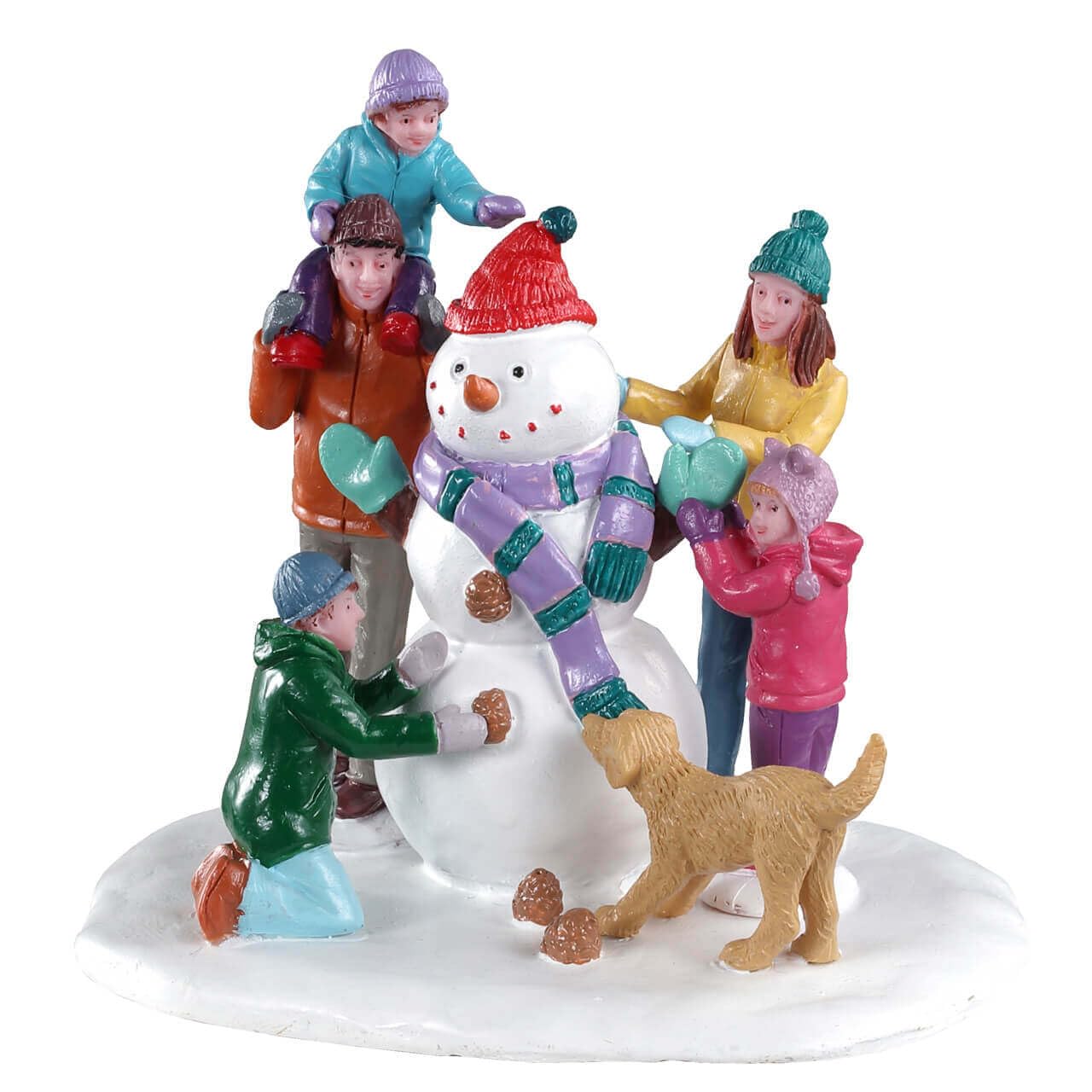 Amazon.com: Lemax Christmas Village Snowman Teamwork - 03511